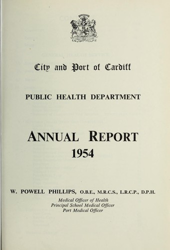 Cover for [Report 1954]