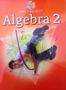 Cover for Algebra 2 Solutions Manual CME Project