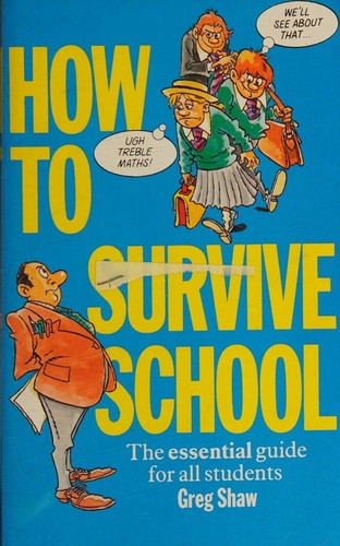 Cover for How to survive school