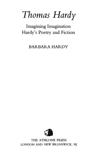 Cover for Thomas Hardy.