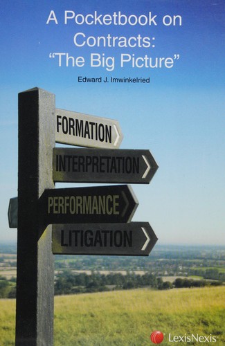 Cover for A pocketbook on contracts