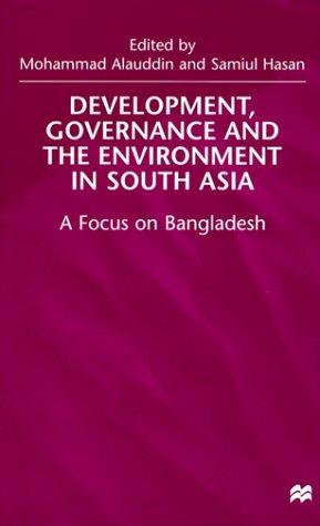 Cover for Development, governance and the environment in South Asia