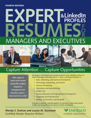 Cover for Expert Resumes and Linkedin Profiles for Managers & Executives
