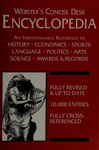 Cover for Webster's Concise Desk Encyclopedia