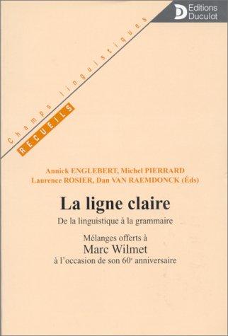 Cover for La ligne claire