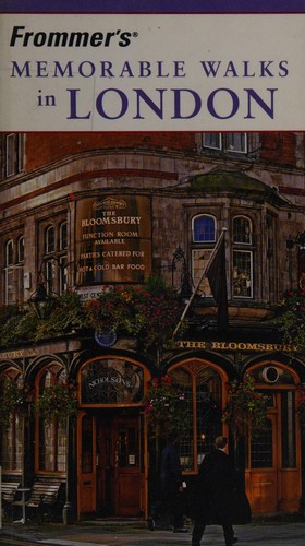 Cover for Frommer's Memorable Walks in London