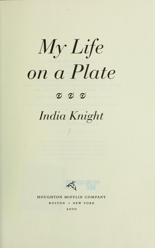 Cover for My life on a plate