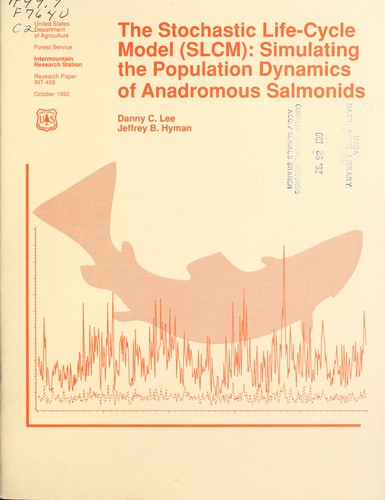 Cover for The stochastic life-cycle model (SLCM)