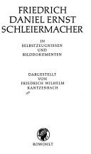 Cover for Friedrich Daniel Ernst Schleiermacher