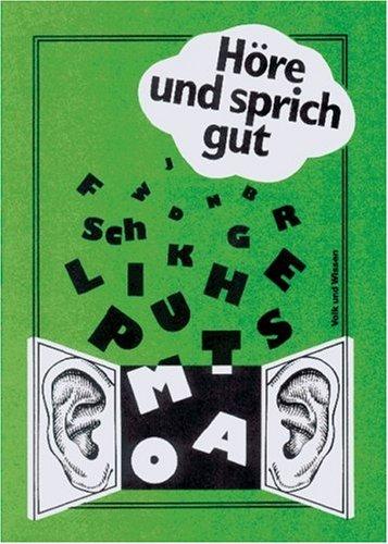 Cover for Höre und sprich gut.