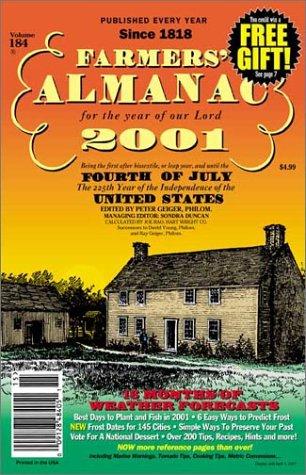 Cover for 2001 Farmers' Almanac