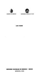 Cover for Luis Fader
