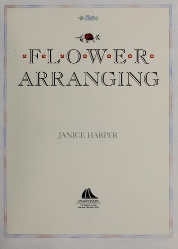 Cover for Flower Arranging