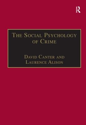 Cover for Social Psychology of Crime