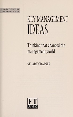 Cover for Key Management Ideas