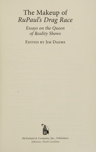 Cover for The makeup of RuPaul's Drag Race