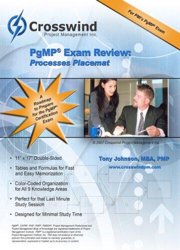 Cover for PgMP Exam Review