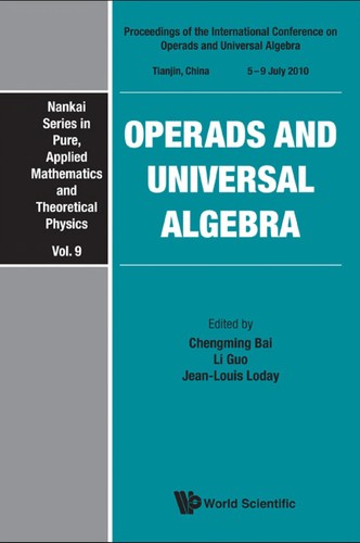 Cover for Operads and universal Algebra