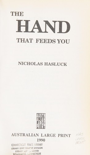 Cover for The Hand That Feeds You