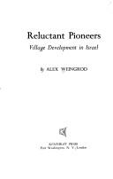Cover for Reluctant pioneers