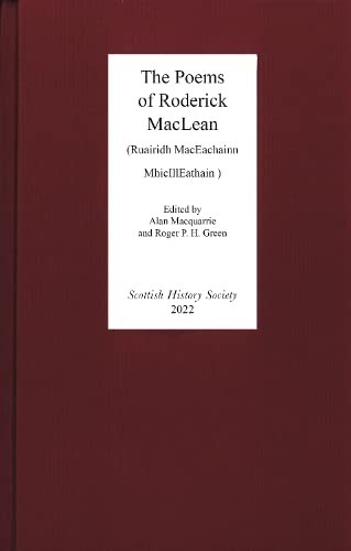 Cover for Poems of Roderick MacLean - (Ruairidh MacEachainn MacIlleathain - D. 1553)