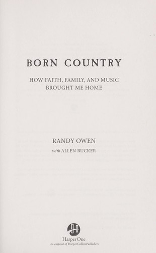 Cover for Born country