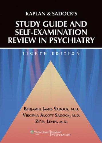 Cover for Kaplan and Sadock's Study Guide and Self-Examination Review in Psychiatry