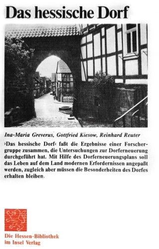 Cover for Das hessische Dorf