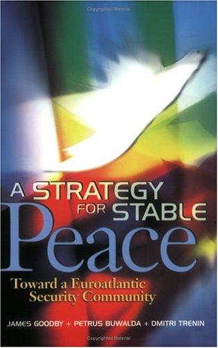 Cover for Strategy for Stable Peace