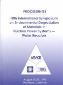 Cover for Proceedings of the Fifth International Symposium on Environmental Degradation of Materials in Nuclear Power Systems--Water Reactors