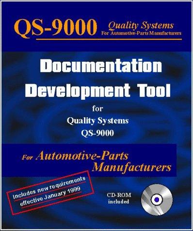 Cover for QS-9000 Documentation Development Tool for Quality Systems for Automotive-Parts Manufacturers