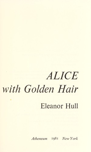Cover for Alice with golden hair