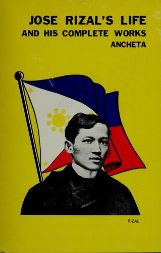 Cover for Jose Rizal's life and his complete works