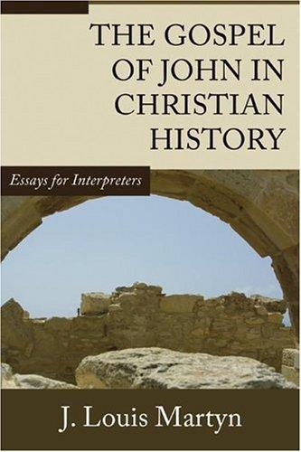 Cover for The Gospel of John in Christian History