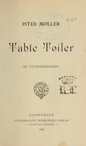 Cover for Tabte tøiler