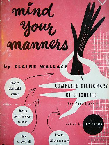 Cover for Mind Your Manners