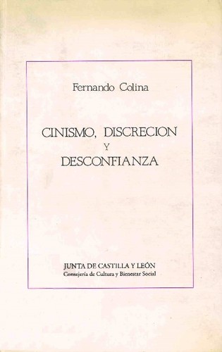 Cover for Cinismo, discreción y desconfianza
