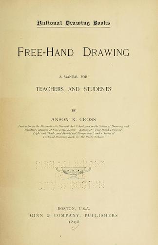 Cover for Free-hand Drawing: A Manual for Teachers and Students