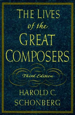 Cover for lives of the great composers