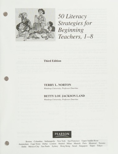 Cover for 50 literacy strategies for beginning teachers, 1-8