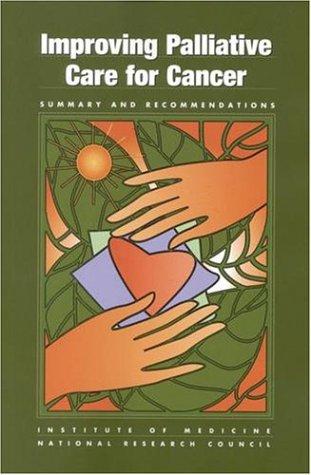 Cover for Improving Palliative Care for Cancer
