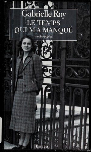 Cover for Le temps qui m'a manqué