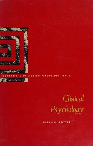 Cover for Clinical psychology.