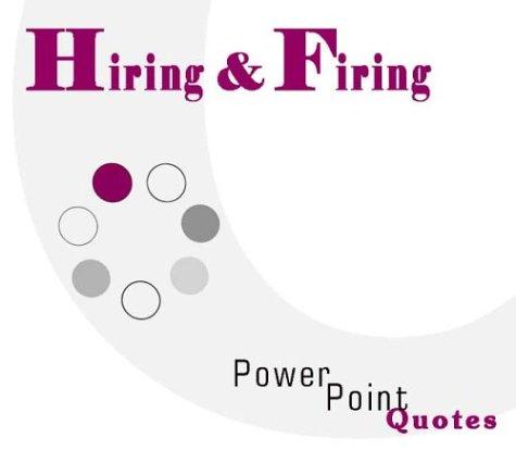 Cover for Hiring and Firing PowerPoint Quotes