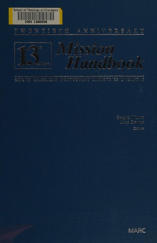 Cover for Mission Handbook: North American Protestant Ministries Overseas
