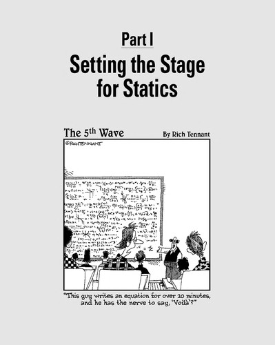 Cover for Statics for dummies