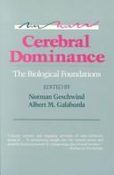 Cover for Cerebral dominance