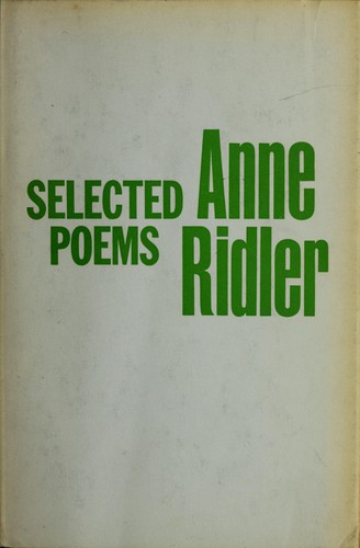 Cover for Selected poems.