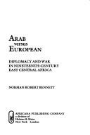Cover for Arab versus European