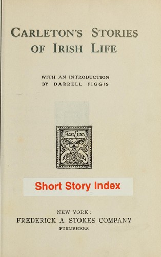 Cover for Carleton's stories of Irish life